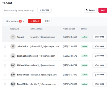 Gestão Simplificada de Moradores